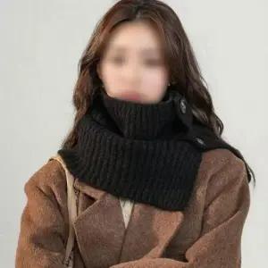 단추 넥워머 겨울워머 머플러 목도리 스카프 등산워머 방한모자 겨울워머 융털 혹한기 자전거 목폴라
