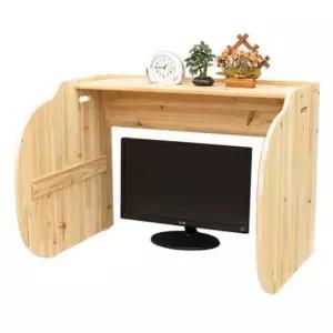 원목칸막이 집중력 칸막이 삼나무원목 독서실 책상 공부 파티션