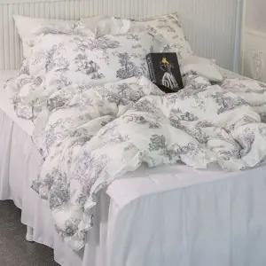 사계절 침대 침실 프릴 차렵이불 베게 세트 Q 극세사