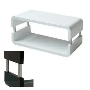 슬림 tv 거실장 화이트 티비 다이 테이블 수납장 500 이동식거실장 tv수납장 미니거실장