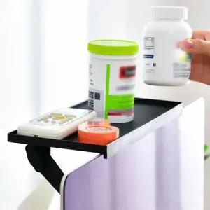 모니터 TV 셋톱박스 초간단 미니 선반 거치대 정리대 간단선반 미니선반 보조선반