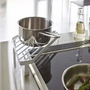 냄비 받침 후라이 팬 정리대 씽크 싱크 대 주방 선반 냄비받침대 후라이팬정리대 주방정리