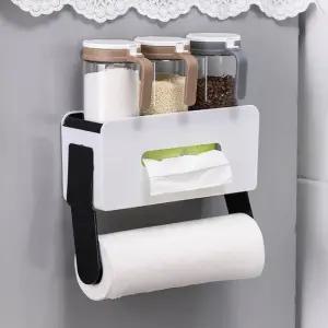 주방 냉장고 양념통 키친타올 랩 휴지 행주 걸이 선반 행주걸이 키친타올걸이 주방걸이