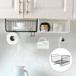 철제걸이선반 클립형 행주걸이 수납선반 데스크선반 키친타올걸이 키친타올홀더