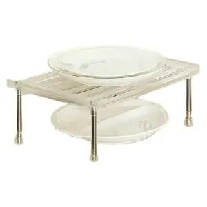 다용도 주방수납정리 싱크인접시대 2개 접시정리대 싱크대정리대 펜트리정리 팬트리수납