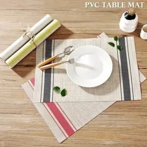 심플 다이닝 식탁매트 테이블매트 식탁받침 방수 깔개 실리콘식탁매트 식탁테이블매트