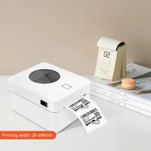 POS9250 열전사 라벨 프린터 휴대용 203DPI 4x6 우편 패키지 인쇄용 Bluetooth 및 자동 인식