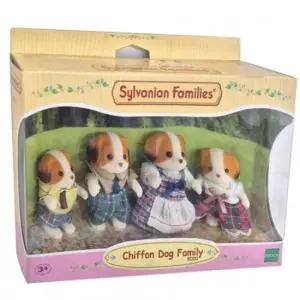 실바니안 패밀리 시폰독 가족 인형 피규어 장난감