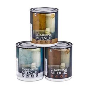 [핫트랙스]펄감 메탈릭질감 챠밍메탈릭 골드/실버/브론즈 0.9