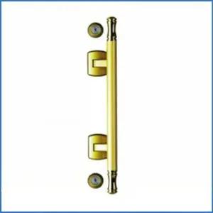 봉키 골드 현관문 강화 유리문 일자 밴딩 손잡이 25mm