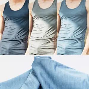 지오 남성 인견 쿨 민소매 런닝 3매세트 시원한 여름 나시 통풍 레이온 이너웨어 메리야스 남자 속옷