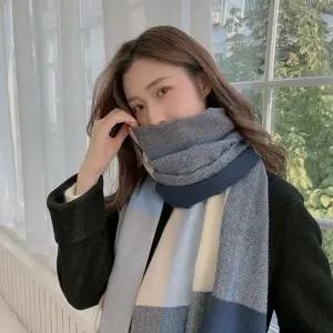 부드러운 머플러 UC0012 scarf 스카프 두건 머플러 니트 울 캐시미어 패션잡화 쁘띠 숄 여성 숄 twotone 부