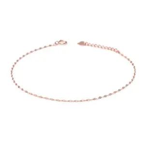 14K GOLD 로즈골드 잠자리2 싱글 체인 팔찌