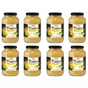레몬차 꽃샘 꿀레몬차 1kg 8개