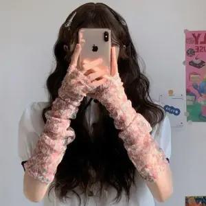 여성팔토시 플라워 레이스 운전 골프 자외선차단 쿨