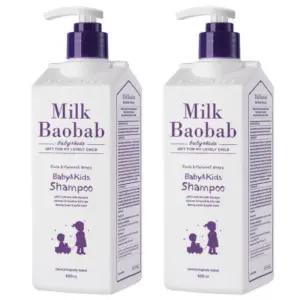 밀크바오밥 베이비 샴푸 키즈 어린이 두피 500ml X2p BNS