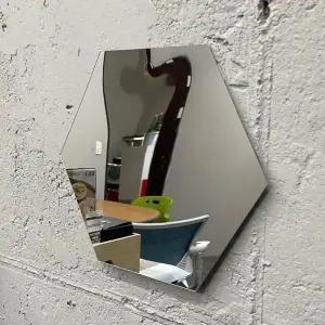 붙이는 아크릴 육각 거울 특대형