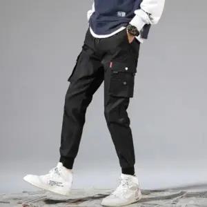 카고조거 포켓팬츠 남성 시보리카고팬츠 밴딩조거팬츠 (HSJ-WCE7168)