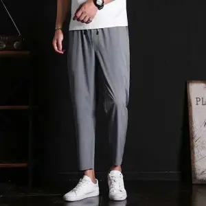 남성 여름 얇고 시원한 소재 밴딩팬츠 아웃도어 바지 (HSJ-WF1ED84)