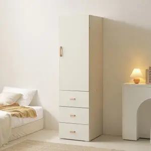 아르메 오브제 LPM 키큰장_도어 500 3단서랍 옷장