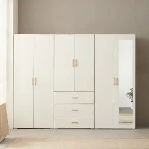 아르메 오브제 LPM 키큰장_도어 2400 거울 옷장세트