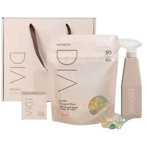 디아 신생아 아기 살림 초보맘 올인원 세제 3종 선물세트 캡슐세제+얼룩제거제+세탁비누