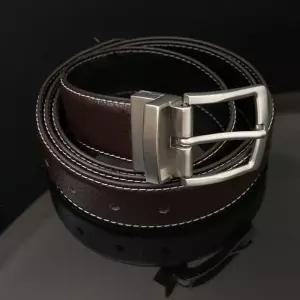 [하프클럽/]고급 양면 가죽벨트 정장용 허리띠 남자 여자 캐주얼