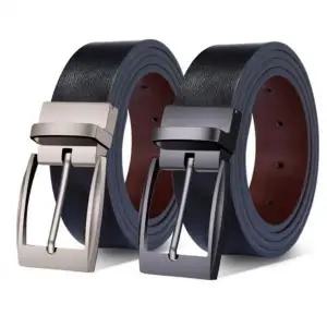 [하프클럽/]소가죽 양면벨트 남성 버클정장 허리띠선물 남자