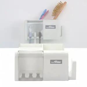 TBZ 흡착식 벽걸이 양치용품홀더 1개
