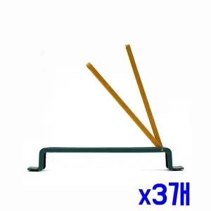 TBZ 욕실 3단 멀티 회전 다용도 수건걸이(블루그린) x3개