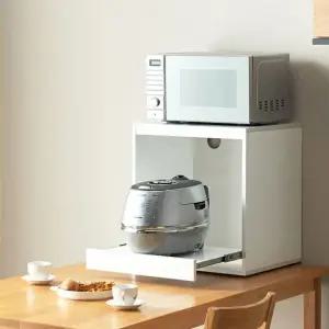 럭스 미니 렌지대 미니렌지대 선반렌지대 오픈수납장 수납렌지대 틈새수납장 틈새장