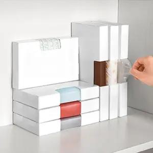 주방 서랍 정리 비닐 봉투 수납 정리 박스 RD-10500 비닐정리케이스 비닐보관함