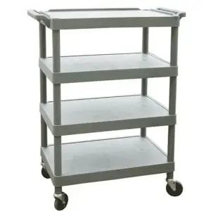 서빙 카트 식당 카트 핸드카 트롤리 운반 카트 4단 식당카트 핸드카트 운반카트 주방카트