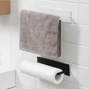 부착식 주방 키친타올 랩 호일 걸이 롱타입 DD-11120 키친타올걸이 키친타올꽂이