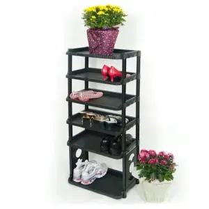 플라스틱 현관 신발장 대) 틈새 슬림 신발장 신발정리 부츠정리대 구두정리대