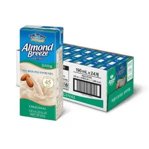 아몬드 브리즈 오리지널 매입유업 190ml 24팩 코스트코 비건 음료 두유 코와샵2604