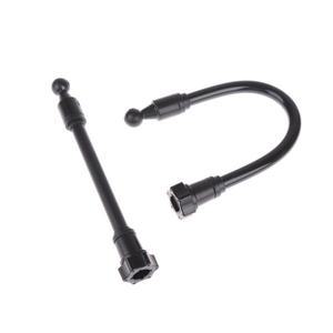 360도 회전 암 플렉시블 어댑터 차량 통풍구 대시보드 폰 홀더 17mm 볼 마운트 확장