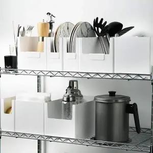 서랍칸막이 펜트리 틈새수납 팬트리정리 바구니 중/대