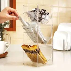 티백정리대 탕비실 커피 정리함 1p