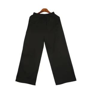 여성와이드 골지통바지 홈웨어 밴딩팬츠 실내복 하의