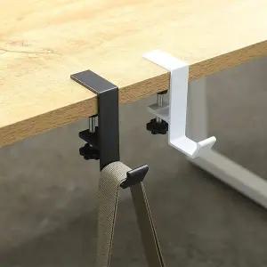 클램프형 책상 가방 걸이 책가방 사무실 모자 거치대 휴대용 걸이대 테이블 무타공 고리 후크 행