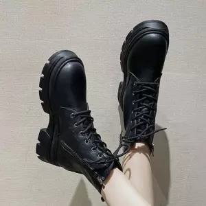 [다잇템]여자 타이어 카모플라쥬 어글리 두꺼운굽 워커