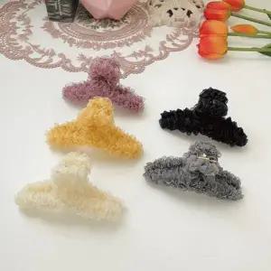 [신세계라이브쇼핑][옷자락] 여자 데일리 예쁜 쉬폰 리본 헤어 집게핀