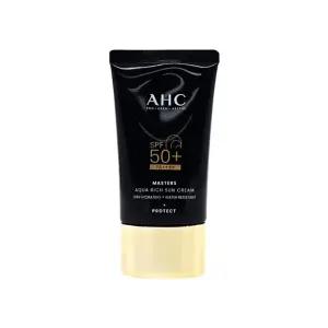 AHC 마스터즈 아쿠아 리치 선크림 대용량 썬크림 60ml
