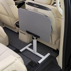 뒷좌석 테이블 차량용 책상 노트북 접이식 화이트 48x30cm 웜 9 식탁 트레이