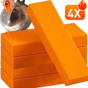 효율적인 석회질 지우개 주방 수도꼭지용 스테인레스 스틸 녹 제거제 가정용 저울 얼룩 도구용 청소 고무