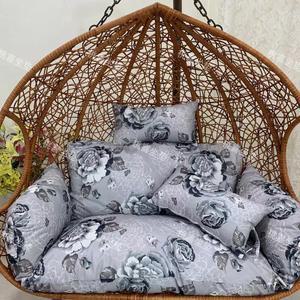 분리세탁 OK 라탄그네쿠션 2인용 교체형 의자방석 소파형