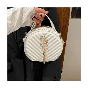 여성용 크로스백 수선 백 라운드 스몰 탐미조 패피5