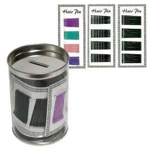 깡통 판실핀 머리삔 3종 156개