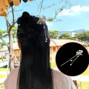 비녀핀 나비 전통머리장식 악세사리 전통 웨딩